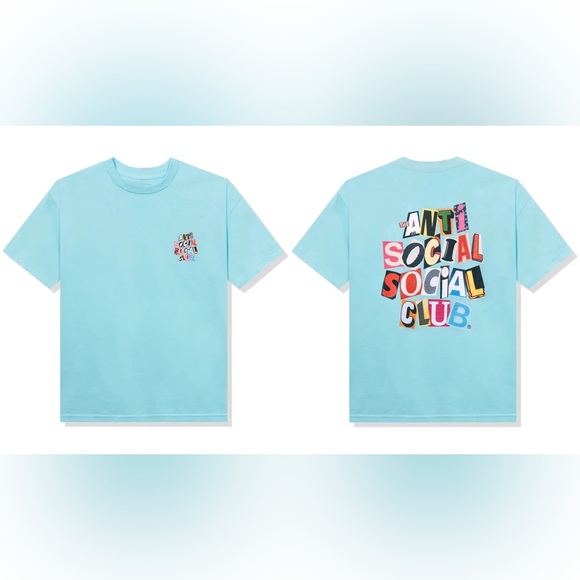 Anti Social Social Club Torn Pages of Our Story “Members Only” T-Shirt | NWT XL - Picture 3 of 7